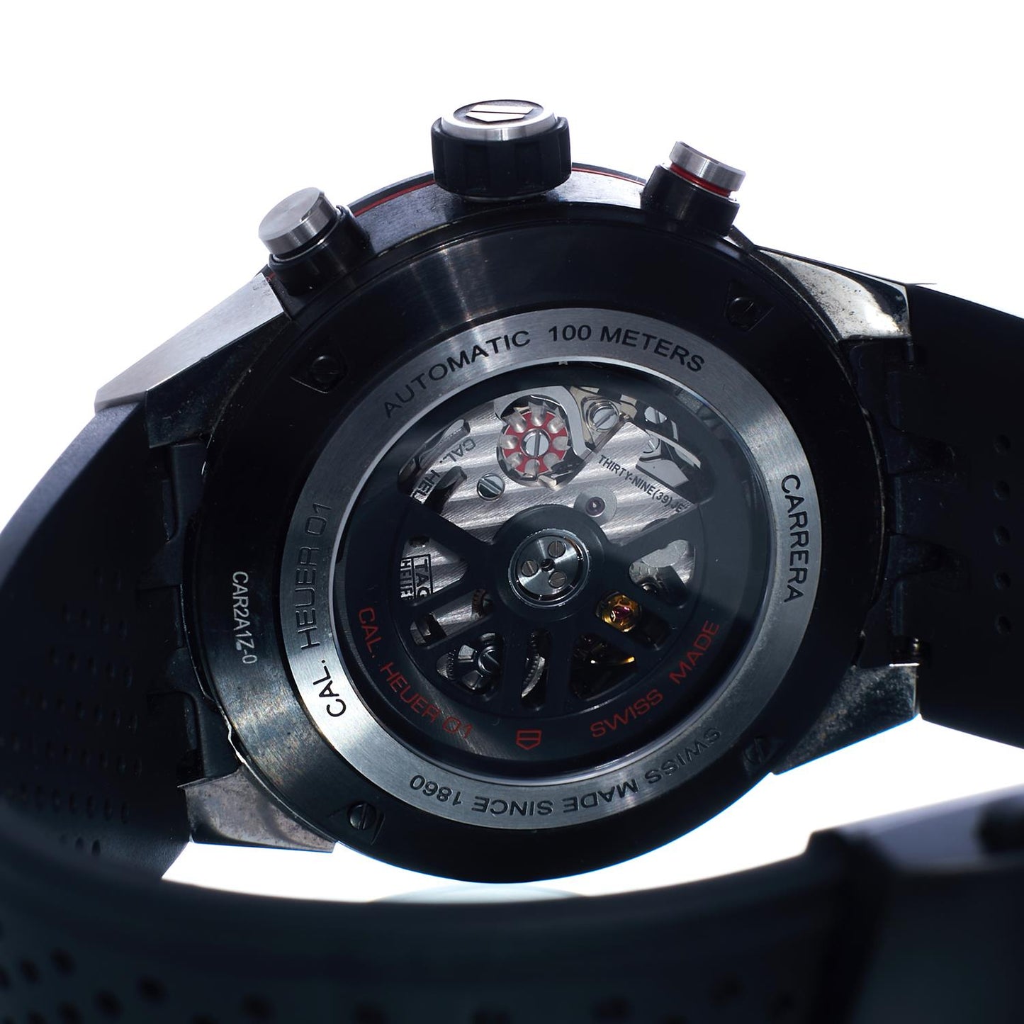 Pre-Owned TAG Heuer Carrera Calibre Heuer 01 CAR201V.FT6046