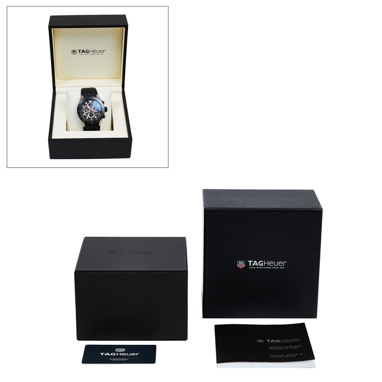 Pre-Owned TAG Heuer Carrera Calibre Heuer 01 CAR201V.FT6046