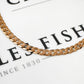 Pre-Owned 9ct Gold 7mm Curb Chain Bracelet 8 inches