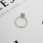 Pre-Owned 18ct White Gold Princess Cut GIA Diamond Ring
