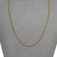 Pre-Owned 18ct Gold Bead Chain Necklace 18 inches