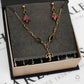 Pre-Owned 18ct Pink & Blue Sapphire Jewellery Set