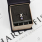 Pre-Owned 9ct Gold Blue Spinel & Diamond Pendant