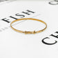 Pre-Owned 9ct Gold Expandable Baby Bangle