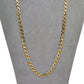 Pre-Owned 9ct Gold 5mm Curb Chain Necklace 22 inches