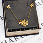Pre-Owned 18ct Gold VAN CLEEF & ARPELS Diamond Flower Necklace