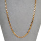 Pre-Owned 9ct Gold 5mm Curb Chain Necklace 20 inches
