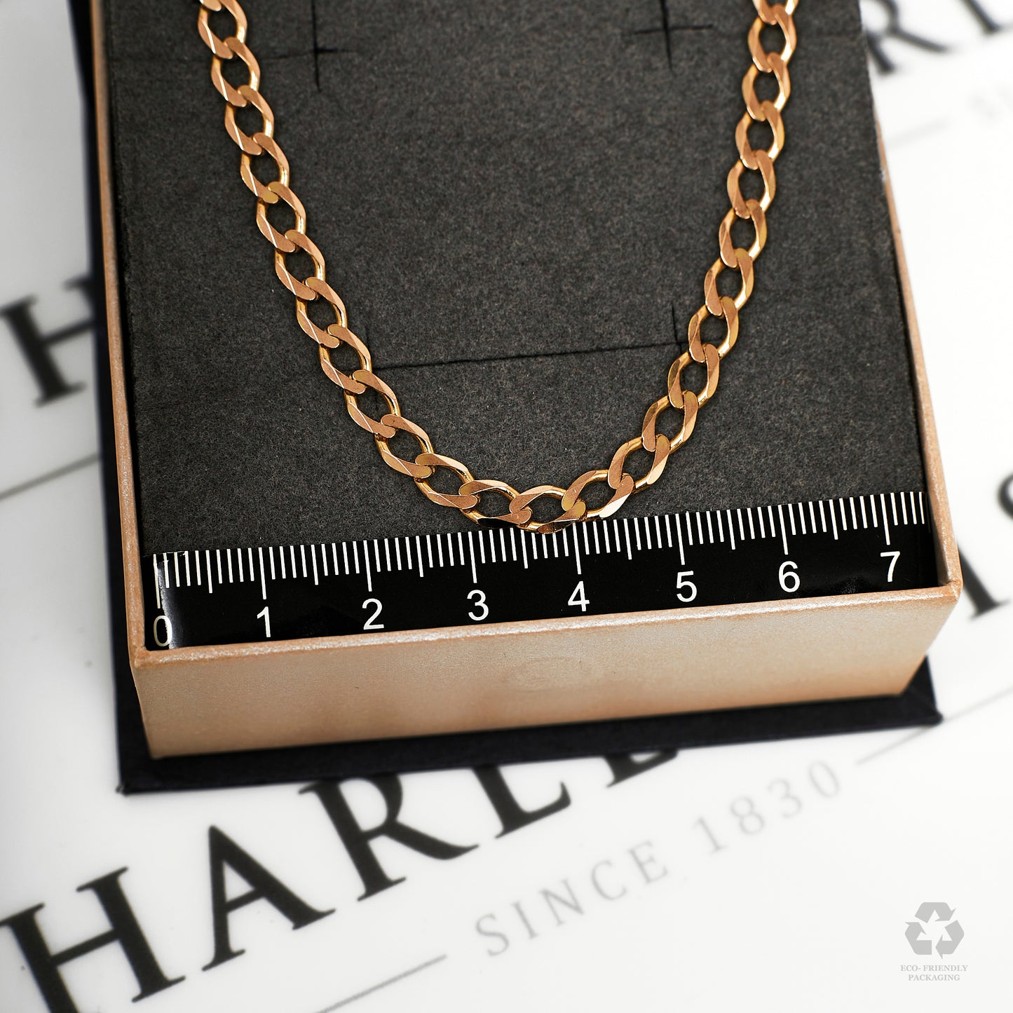 Pre-Owned 9ct Gold 5mm Curb Chain Necklace 20 inches