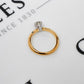 Pre-Owned 18ct Gold Diamond Solitaire Engagement Ring Size T