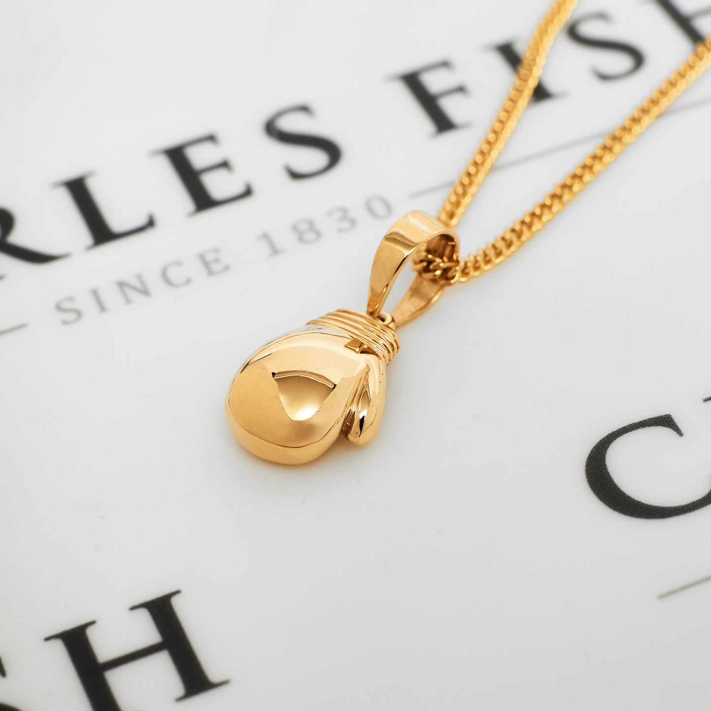Pre-Owned 9ct Gold Boxing Glove Pendant