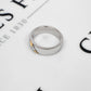 Pre-Owned 18ct White Gold Princess Cut Diamond Band Ring
