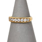 Pre-Owned 9ct Gold Cubic Zirconia Band Ring Size H