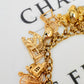 Pre-Owned 9ct Gold 31 Charm Bracelet & Heart Padlock 7 Inch