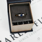 Pre-Owned 18ct Gold Sapphire & Diamond Vintage Style Ring