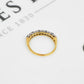 Pre-Owned 18ct Sapphire & Diamond Half Eternity Ring