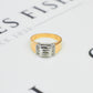 Pre-Owned 9ct Gold 4 Princess Cut Diamond Cluster Ring