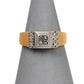 Pre-Owned 9ct Gold 4 Princess Cut Diamond Cluster Ring