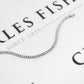 Pre-Owned 18ct White Gold 80 Diamond Line Bracelet 6.5 Inch