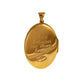 Pre-Owned 9ct Gold Heart & Celtic Design Locket