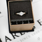 Pre-Owned 9ct White Gold Cubic Zirconia Dress Ring