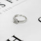 Pre-Owned 9ct White Gold Diamond Cluster Ring - Size H
