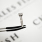 Pre-Owned 9ct White Gold Diamond Cluster Ring - Size H