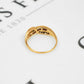 Pre-Owned 9ct Gold Ruby & Diamond Crossover Ring
