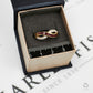 Pre-Owned 9ct Gold Ruby & Diamond Crossover Ring