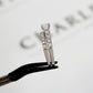 Pre-Owned 18ct White Gold CZ Wedding Ring Set