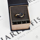 Pre-Owned 18ct Gold Diamond & Sapphire Leaves Design Ring