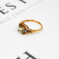 Pre-Owned 9ct Gold Diaspore & White Zircon Ring