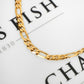 Pre-Owned 9ct Gold 6mm Figaro Chain Necklace 30 inches