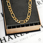 Pre-Owned 9ct Gold 6mm Figaro Chain Necklace 30 inches