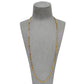 Pre-Owned 9ct Gold 2 Tone Curb Necklace 28 inches