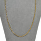 Pre-Owned 9ct Gold Belcher Chain Necklace 22 inches