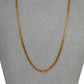 Pre-Owned 9ct Gold Fine Curb Chain Necklace 18 inches
