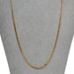 Pre-Owned 9ct Gold 2mm Curb Chain Necklace 22 inches