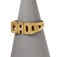 Pre-Owned 9ct Gold DAD Cherish Ring Size W.5