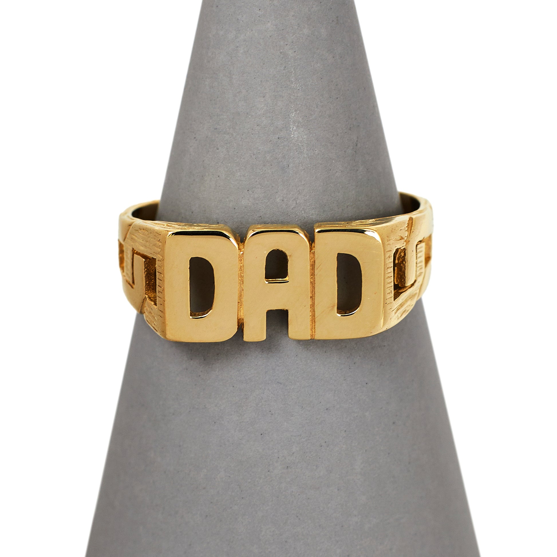 Pre-Owned 9ct Gold DAD Cherish Ring Size W.5
