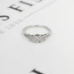 Pre-Owned 9ct White Gold Diamond Triple Cluster Ring