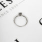 Pre-Owned White 9ct Gold Illusion Set Diamond Ring