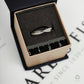Pre-Owned 9ct White Gold Diamond Set Crossover Ring - Size N