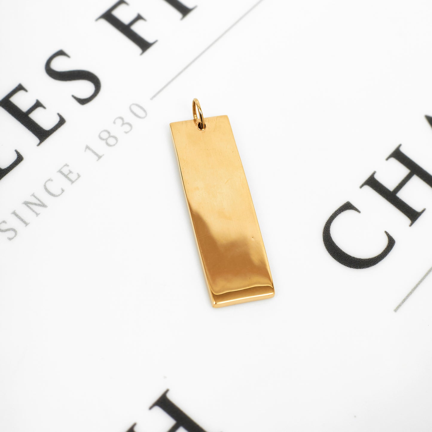 Pre-Owned 9ct Gold Ingot Pendant