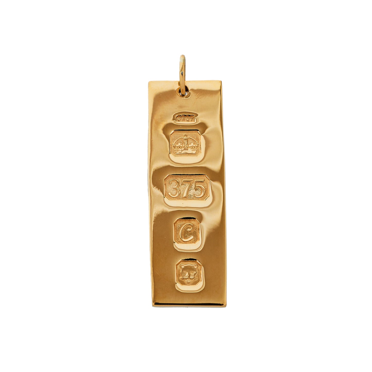 Pre-Owned 9ct Gold Ingot Pendant 