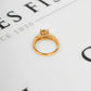 Pre-Owned 14ct Gold Cubic Zirconia Dress Ring