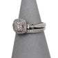 Pre-Owned 9ct White Gold 2 Piece Diamond Ring Wedding Set