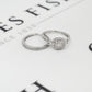 Pre-Owned 9ct White Gold 2 Piece Diamond Ring Wedding Set