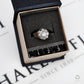 Pre-Owned 18ct White Gold Vintage Diamond Cluster Dress Ring