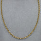 Pre-Owned 9ct Gold Belcher Chain Necklace 18 Inch