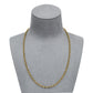 Pre-Owned 9ct Gold Belcher Chain Necklace 18 Inch